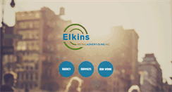 Desktop Screenshot of elkinsadvertising.com
